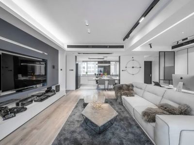 龙光阳光海岸现代风格123平米装修案例