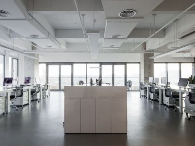 1500平现代简约风格办公室装修案例