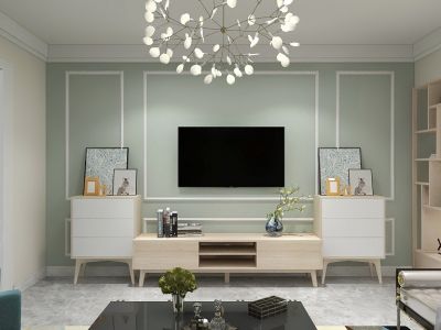 圣桦国际城北欧风格二居装修案例