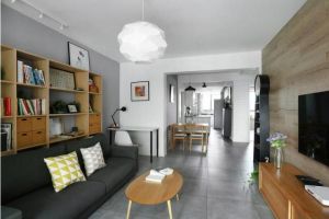 [美颂雅庭装饰]海兴漫香郡110平日式风三居室案例参考