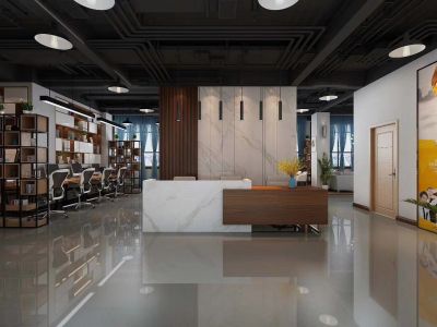 260平米现代办公室装修案例