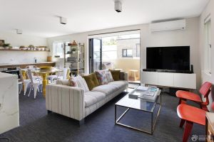 [金华汉唐装饰]新房客厅装修效果图 房子装修设计图片