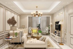 [济南盛尚金都装饰]简欧遇见“多彩”空间，有家的感觉