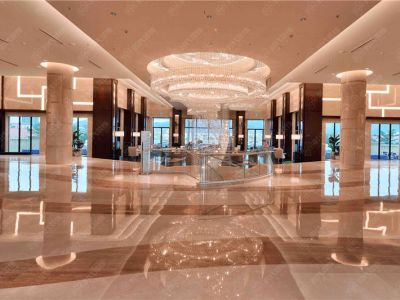 万怡酒店2000平现代风格装修案例