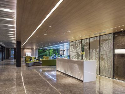 1200平现代风格办公室装修设计案例