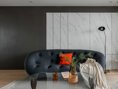 领地天屿现代风格122平米三居室设计图案例