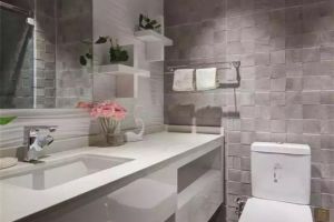 [青岛洛可可装饰]卫生间这样装修，没窗户也不怕！