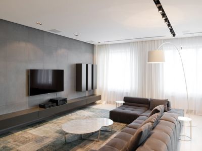 汇东国际三居103方简约风格装修案例