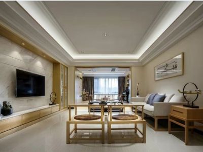 四季美景三居室114平日式风格装修案例