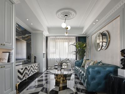 夏都名邸116平米现代风格装修案例