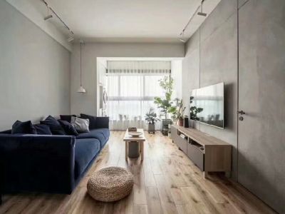 天和御景80平米简约二居装修案例