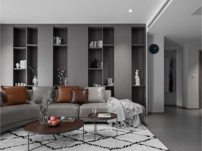 格调壹品150平现代简约三居室装修案例