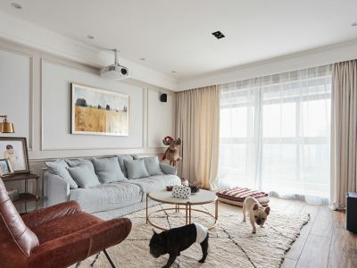 融丰锦秀山庄现代风格143平米三居室装修设计图案例