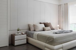 [深圳鼎宫国际装饰]床头背景墙装修设计方案 看得欢喜也睡得安心