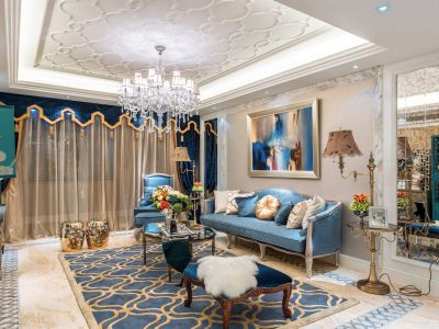 中福公园里简欧风格141平米四室两厅装修案例