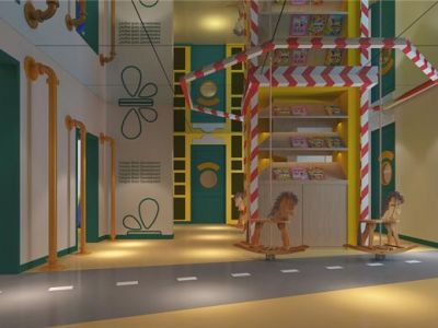 1230平方米早教机构装修案例