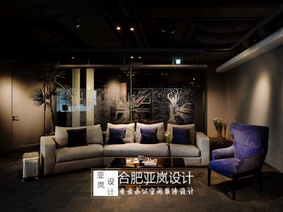 150平米现代电子科技公司办公室装修案例