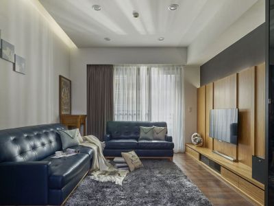 邻江公馆休闲美式142平米四室两厅装修案例