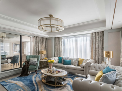 洛克公园简欧风格145平米装修案例