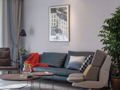 悦盈新城二居108平方现代风格装修案例