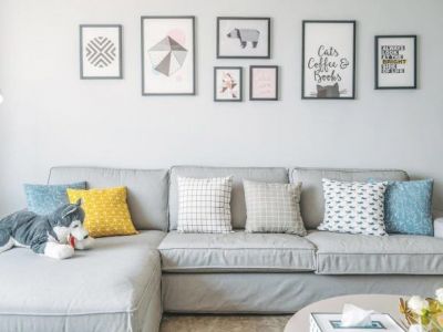 美林假日二居室90平方现代风格装修案例