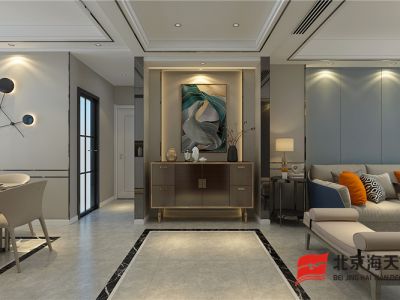 美珑公园129现代轻奢家装设计作品