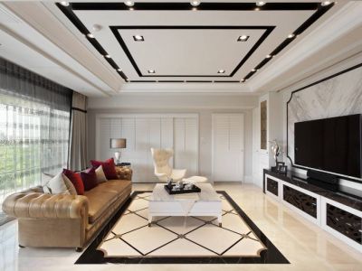 融创香山府四居室142平方现代风格装修案例