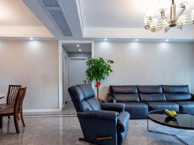 银杏华庭130平三居室现代简约风格装修案例