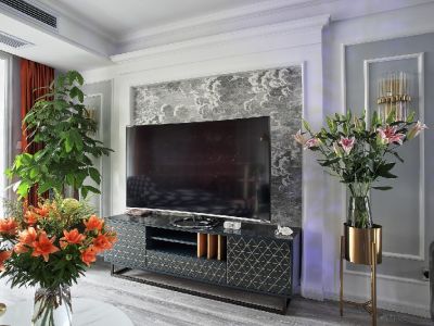 恒大雅苑89平二居室混搭风格装修案例