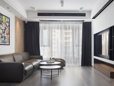 碧桂园龙腾世家现代风格129平米装修案例