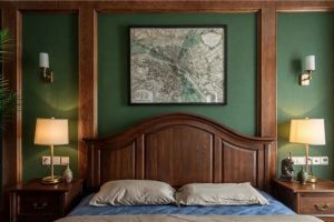 [佛山东鹏装饰]126㎡美式风格三居室，复古大气有格调！