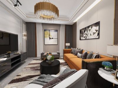 万科新都会96平米混搭三居室装修案例