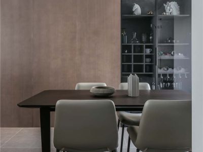 宝龙一城现代风格150平米复式装修案例