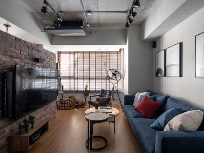 星翠澜庭现代风格106平米装修案例