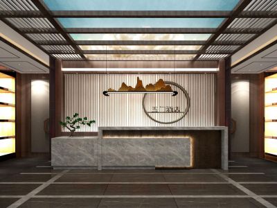 五门印象大酒店3000平米装修案例