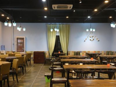 800平米海鲜餐馆装修案例