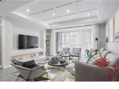 湖光山色180平别墅现代简约装修案例