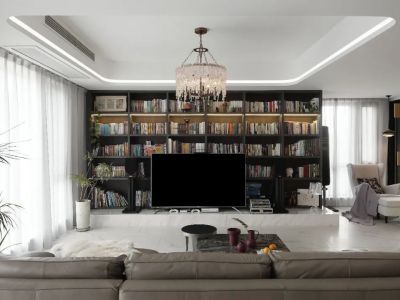 融创春风十里现代风格136平米装修案例