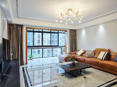 东城御景180平四居室现代简约风格装修案例