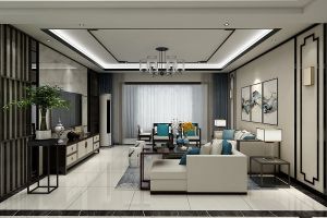 [成都皇锦装饰]120㎡沉闷旧房，如何摇身一变