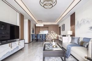 [徐州喜客喜装饰]126㎡东方雅韵中式风，一进门爱了！