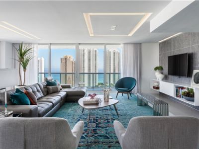 绿地半山国际花园161㎡四居室现代风格装修案例