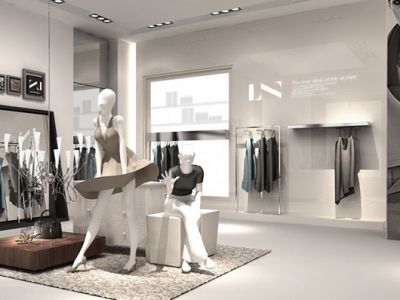 500平米女装店装修效果图