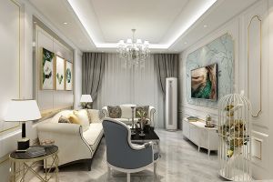 [成都易博联装饰]清新淡雅的简欧风格，让你感受家的所在