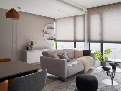 荣盛香榭兰庭108平米北欧三居装修案例