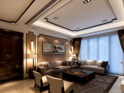 融创四季印像四居室142方现代风格装修案例