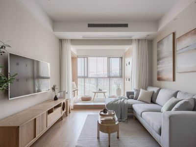 力天·优胜美地北欧风格122平米三居室装修效果图案例