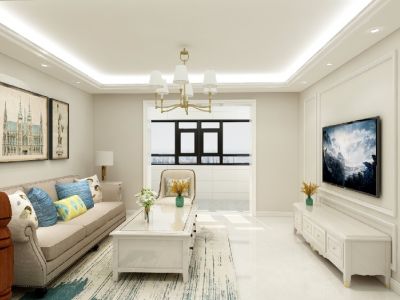 三亚璞海简约风格复式装修案例