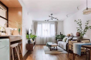 [无锡同济联合装饰]客餐厅一体化，天花吊顶应该怎么做？