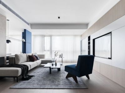 锦艺云锦天章简约风格142平米四室两厅装修案例